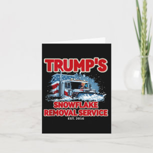 Funny Trump Snowflake Removal 2024 Val Hilari Kort