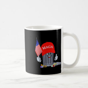 Funny Trump Sopor Can Tecknade figurer Amerika Kaffemugg