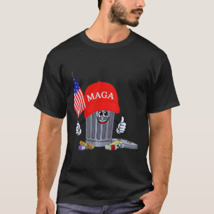 Funny Trump Sopor Can Tecknade figurer Amerika T Shirt