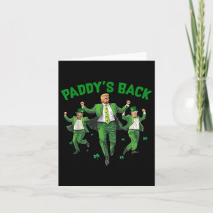 Funny Trump St patricks day Shirt Paddys Home Kort