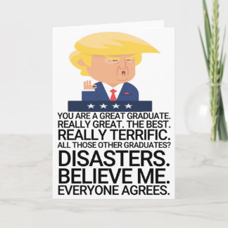 Funny Trump Studenten Kort