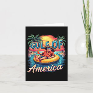 Funny Trump Vacation Bukt Kusten sommar Vacation D Kort