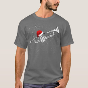 Funny Trumpet jul Trumpet Player Musician Ja T Shirt