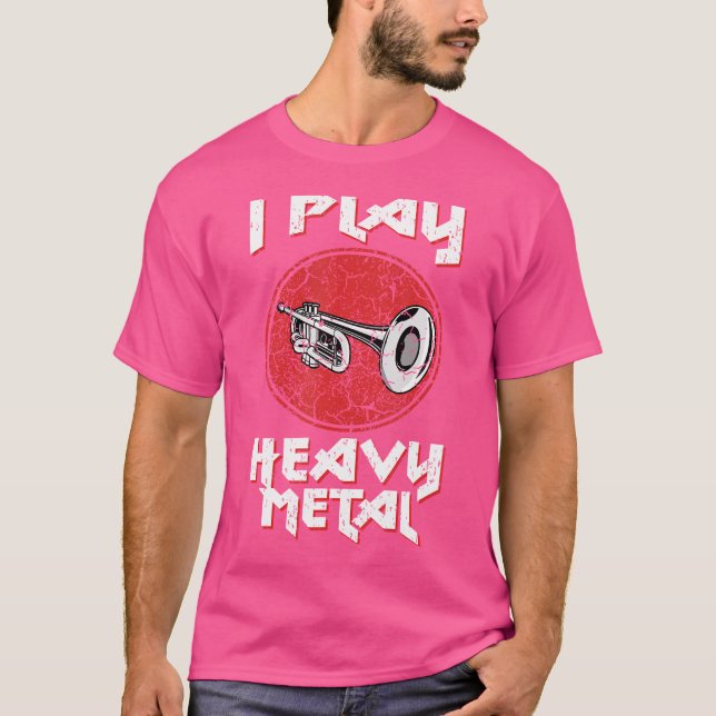 Funny Trumpet Player Manar Music Orchestra Trumpet T Shirt (Framsida)