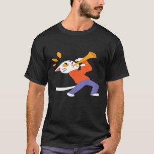 Funny Trumpeter Cat Animal Gift Trumpet T-Shirt_1 T Shirt