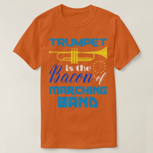 Funny Trumpeter Quote Trumpet T Shirt (Design framsida)