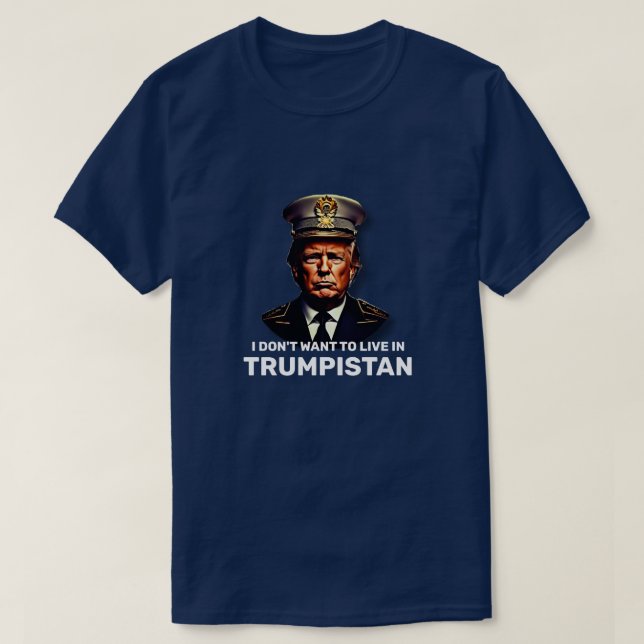 Funny Trumpistan T Shirt (Design framsida)