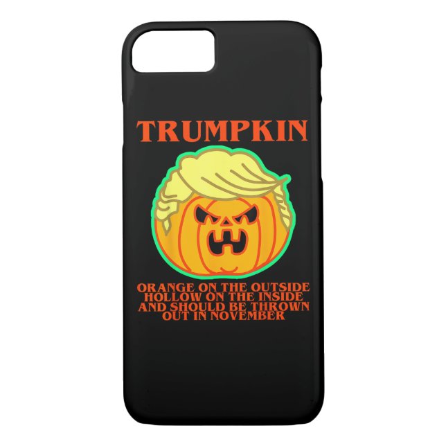 Funny Trumpkin Case-Mate iPhone Skal (Baksida)
