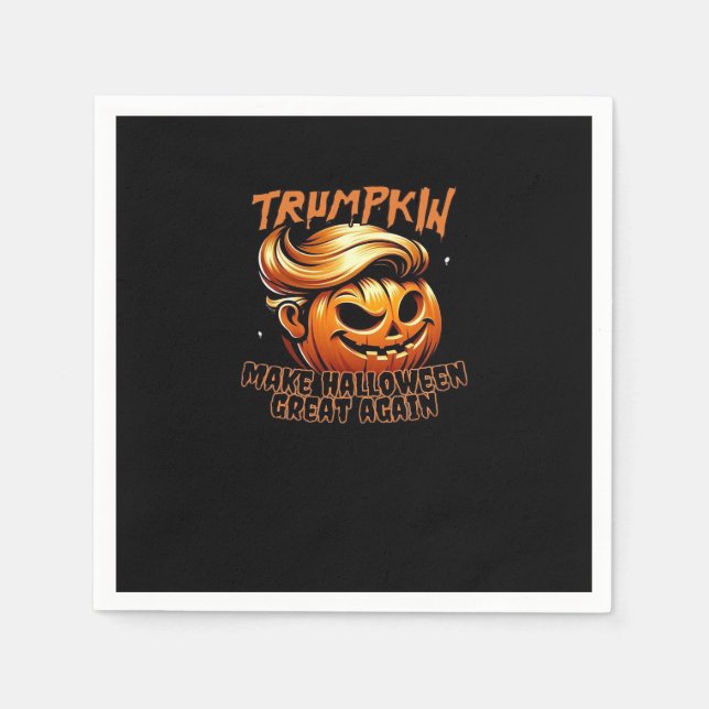 Funny Trumpkin Classic Pappersservett (Framsidan)