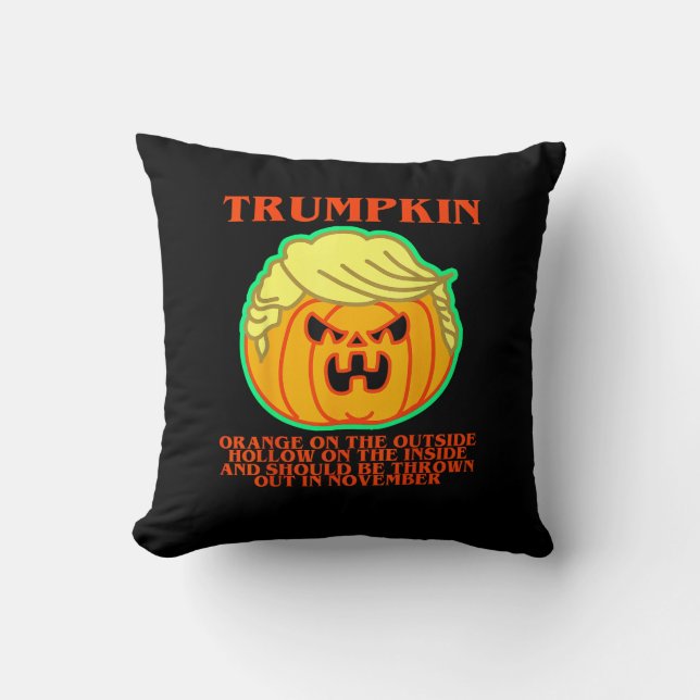 Funny Trumpkin Kudde (Framsida)