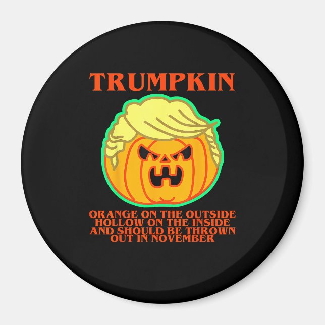 Funny Trumpkin Magnet (Framsidan)