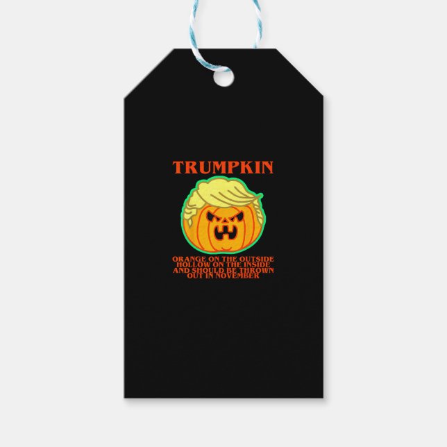 Funny Trumpkin Presentetikett (Framsidan)