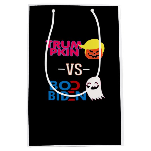 Funny Trumpkin Vs Boo Biden Halloween-designklass (Framsidan)