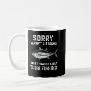 Funny Tuna Fishing Gag Gift Musky Tuna Humor Fishe Kaffemugg