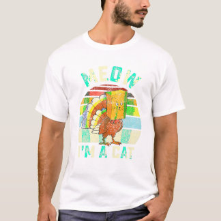 Funny Turkey Fake Cat T Shirt