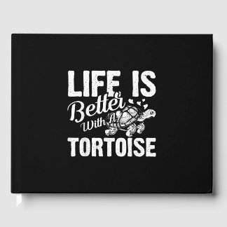 Funny Turtle Älskare Gift Manar Women Cute Sea Ani Gästböcker