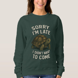Funny Turtle Sweatshirt T Shirt