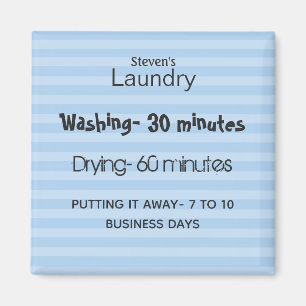 Funny Tvätt-kylskåp, magnet V2