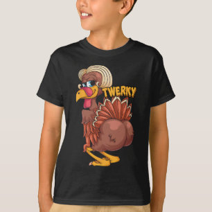 Funny Twerky Dance Cute Kärlek Twerk Dancing Thank T Shirt
