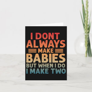 Funny Twin Fars dag Ba2 Kort