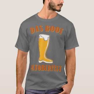 Funny Tysk Beer Das Boot München Tyskland Oktoberf T Shirt