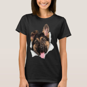 Funny Tysk Shepherd Älskare För manar Women Pet Hu T Shirt