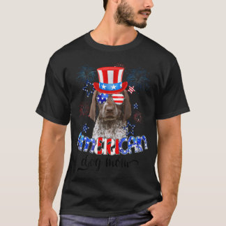 Funny tysk Shorthar Pointer Wearing Sunglasse T Shirt