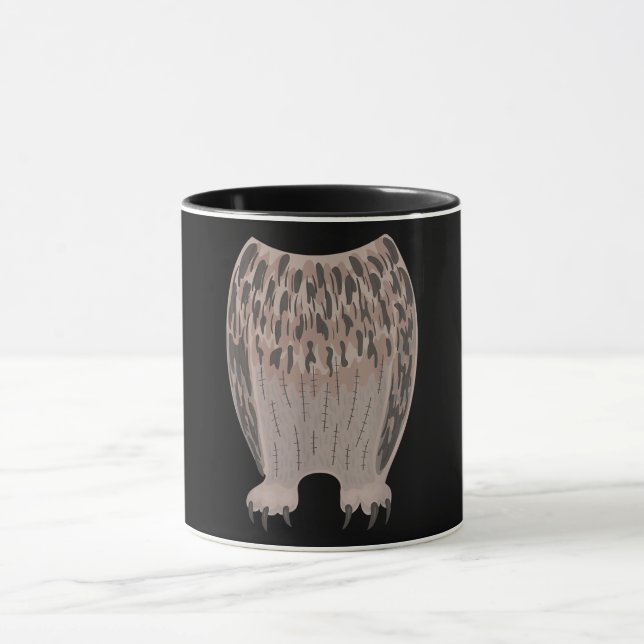 Funny Uggla Easy Headless Halloween Costume Bird Mugg (Center)