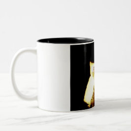 Funny Uggla Glowing Två-Tonad Mugg