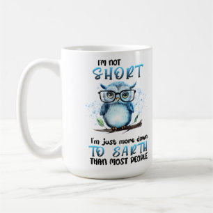 Funny Uggla Kort Joke Kaffemugg
