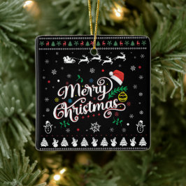 Funny Ugly God jul Julgransprydnad Keramik