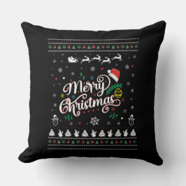 Funny Ugly God jul Kudde