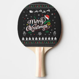 Funny Ugly God jul Pingisracket