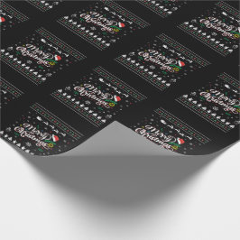 Funny Ugly God jul Presentpapper