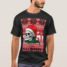 Funny Ugly Halloween-julsötare T Shirt