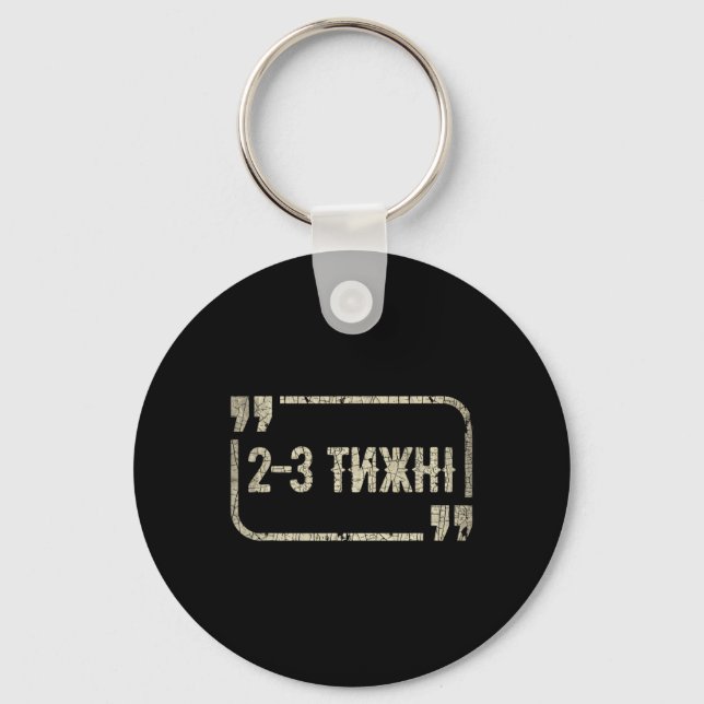 Funny Ukrainian Meme Support Ukraine I Stand With  Nyckelring (Framsida)