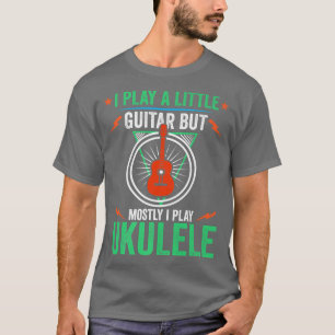 Funny Ukulele Retro Little Guitar Guitarist Guitar T Shirt