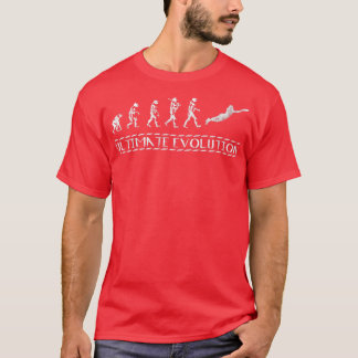 Funny Ultimate Evolution Ultimate Frisbee Frisbees T Shirt
