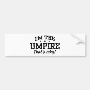 Funny Umpire Bildekal