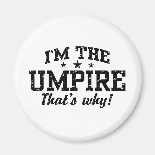 Funny Umpire Magnet (Framsidan)
