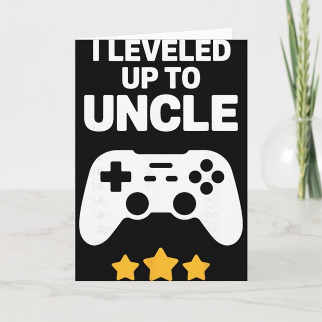 Funny Uncle Art For Uncle Men From New Promoted To Kort (Framsida)