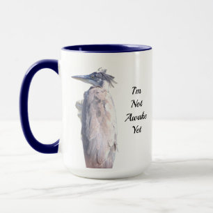 Funny Underbar Blue Heron Mugg