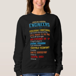 Funny Understanding Ingenjör och Funny Engineerin T Shirt