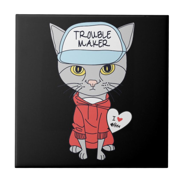 Funny Ungdom 4 Kakelplatta (Framsidan)