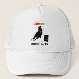 Funny Unicorn Barrel Racer Keps