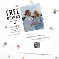 Funny, unik gratis ritning Qr-kodfoto Bröllop