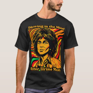 Funny Urin Man T-Shirt   Quirky Graphic Tee