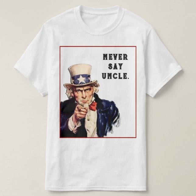 Funny USA T Shirt (Design framsida)
