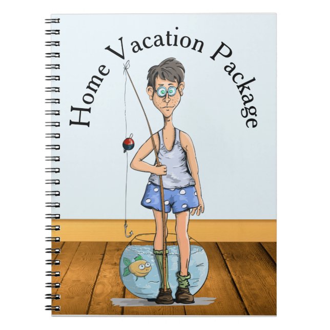 Funny Vacation Anteckningsbok (Framsidan)