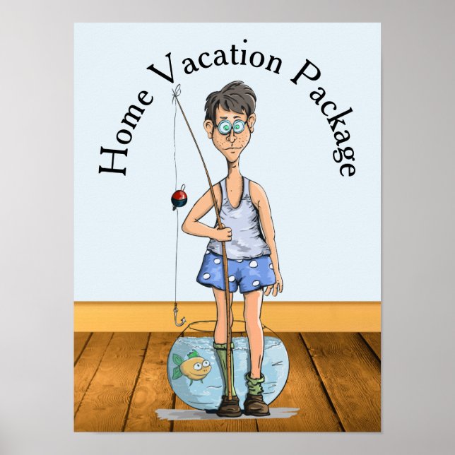 Funny Vacation Poster (Framsidan)